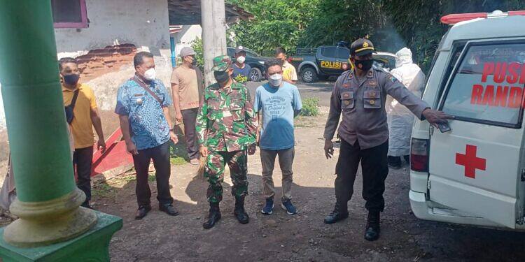 Cegah Munculnya Klaster Keluarga, Tiga Polsek Jemput Pasien Positif Covid-19 dibawa Kantor BKD
