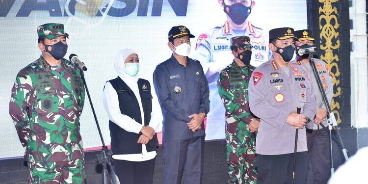 Lamongan Tangani Covid-19 dengan Sinergitas Tiga Pilar