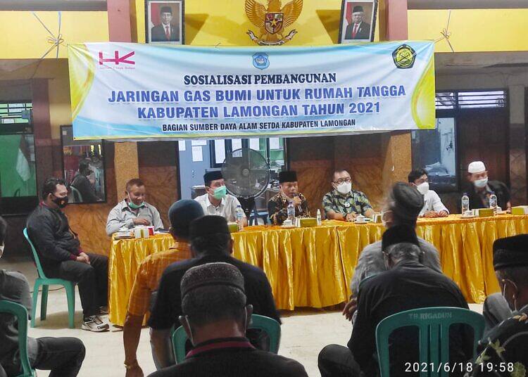 Program Kementerian ESDM RI, Pemasangan Jaringan Gas Bumi Secara Gratis Untuk Rumah Tangga di Kabupaten Lamongan