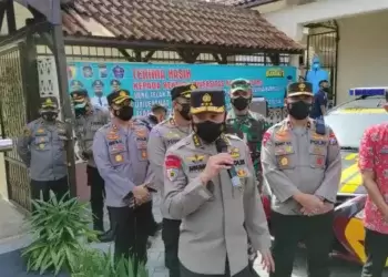 Irwasum Polri Support Satgas Covid 19 Kota Blitar Dalam Penanganan Covid-19 di Kota Blitar