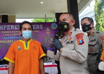 Polres Lamongan Amankan Lima Belas Tersangka Kasus Narkoba