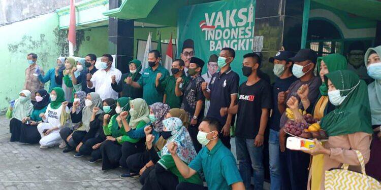 DPC PKB Lamongan Hadir Untuk Masyarakat Gelar Vaksinasi Untuk Umum