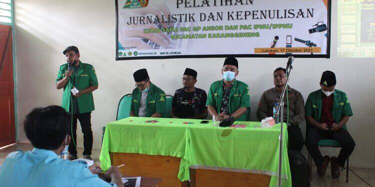 Kembangkan Bakat, PAC GP Ansor dan PAC IPNU-IPPNU Karanggeneng Adakan Pelatihan Jurnalistik dan Kepenulisan