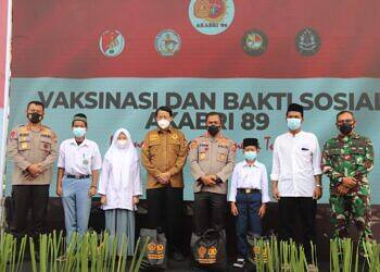 Alumni Akabri 89 Gelar Vaksinasi dan Bakti Sosial di Provinsi Banten