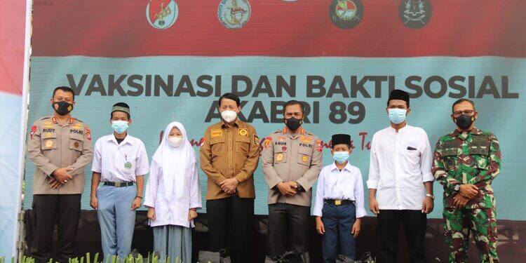 Alumni Akabri 89 Gelar Vaksinasi dan Bakti Sosial di Provinsi Banten