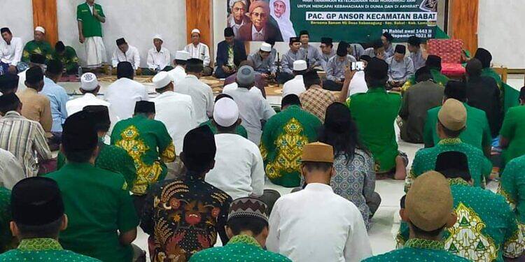 PAC GP Ansor Babat Gelar Rijalul Ansor Perdana di Desa Kebonagung dengan Khidmat dan Meriah