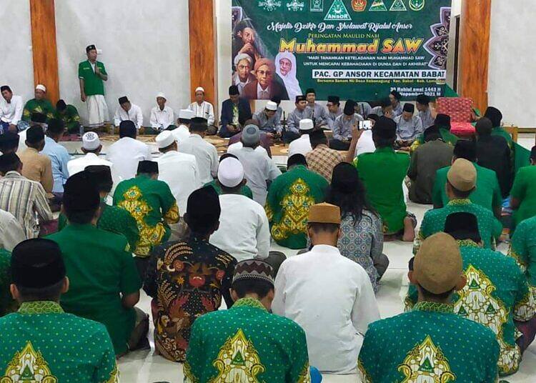 PAC GP Ansor Babat Gelar Rijalul Ansor Perdana di Desa Kebonagung dengan Khidmat dan Meriah