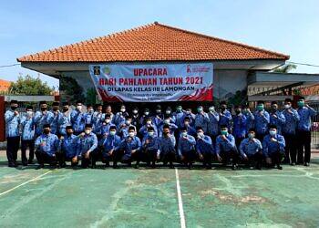 Kenang Jasa Pahlawan, Lapas Lamongan Gelar Upacara Hari Pahlawan