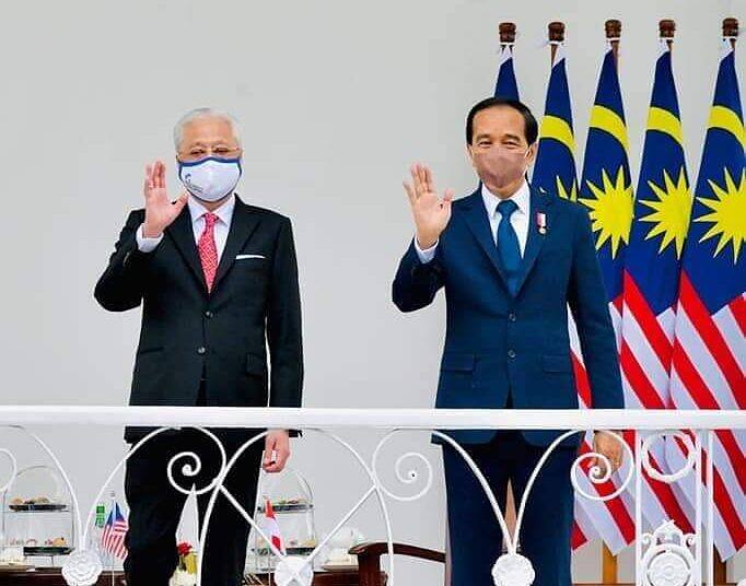 Presiden Jokowi Terima Kunjungan Resmi PM Malaysia