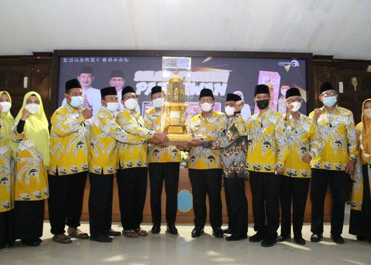 Sambut Meriah Para Kafilah MTQ XXIX Kebanggaan Lamongan