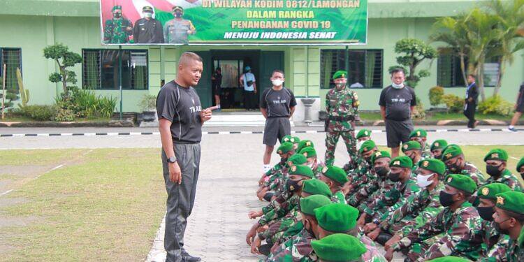 Dandim 0812 Lamongan Sambut 41 Bintara Otsus,Ini Pesanya