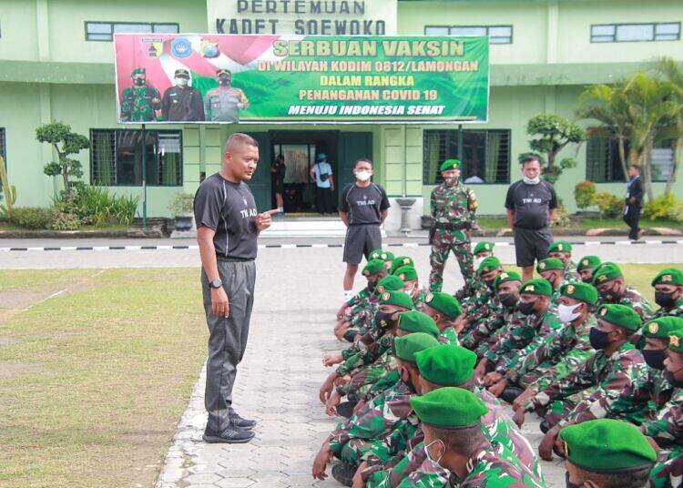 Dandim 0812 Lamongan Sambut 41 Bintara Otsus,Ini Pesanya