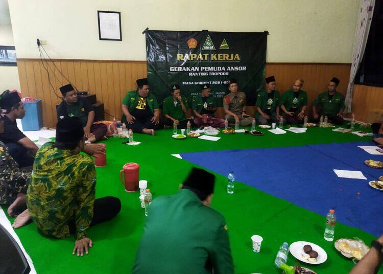 Cukup Satu atau Dua Program Kerja Saja dan Terealisasi, Tegas Ketua GP. Ansor Tropodo