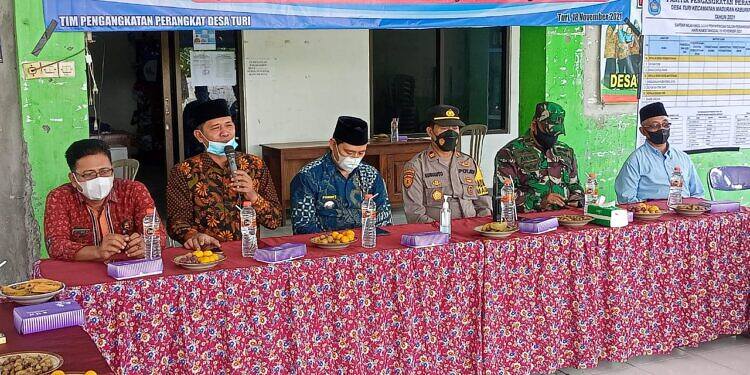 Desa Turi Kecamatan Maduran Laksanakan Ujian Tiga Kekosongan Jabatan Perangkat Desa