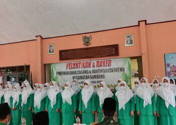 Fatayat NU Sambeng Gelar Pelantikan dan Rapat Kerja