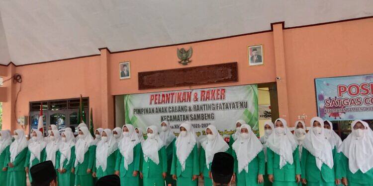 Fatayat NU Sambeng Gelar Pelantikan dan Rapat Kerja