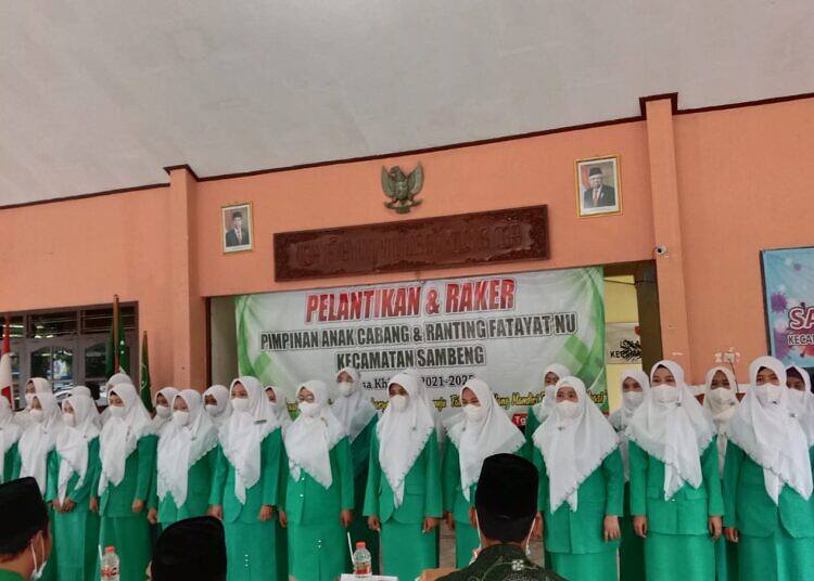 Fatayat NU Sambeng Gelar Pelantikan dan Rapat Kerja