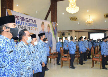 HUT KORPRI Ke-50; ASN Harus Memiliki Nilai Dasar yang Sama Sebagai Pelayanan Masyarakat dan BerAKHLAK