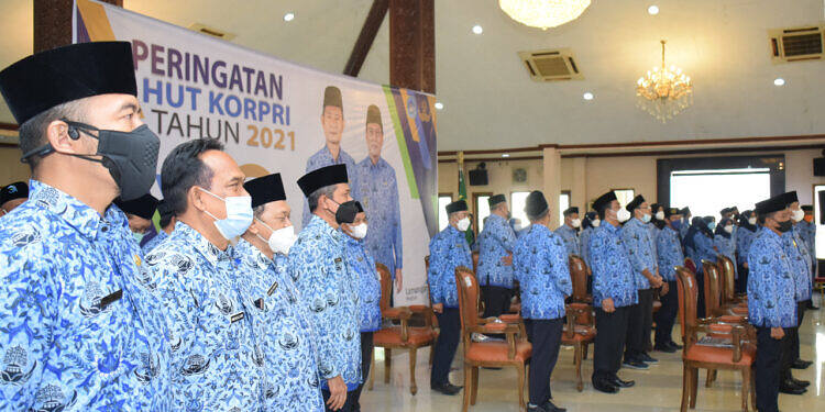 HUT KORPRI Ke-50; ASN Harus Memiliki Nilai Dasar yang Sama Sebagai Pelayanan Masyarakat dan BerAKHLAK