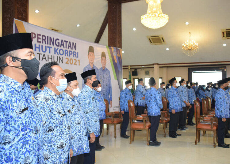 HUT KORPRI Ke-50; ASN Harus Memiliki Nilai Dasar yang Sama Sebagai Pelayanan Masyarakat dan BerAKHLAK