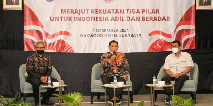 Rajut Kekuatan 3 Pilar untuk Indonesia Adil dan Beradab, Lamongan Membuka Tangan Selebar-lebarnya untuk Investor