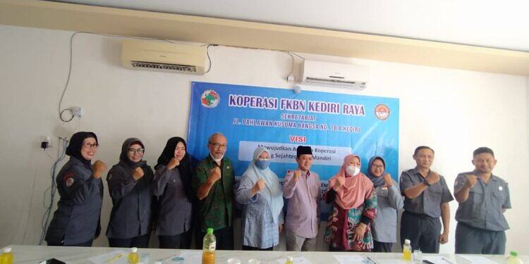 Pengukuhan Koperasi FKBN Kediri Raya Bentuk Nyata Bela Negara Membantu Pelaku UMKM dalam Pembiayaan Produksi