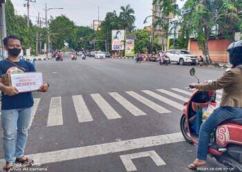 Respon Cepat, Peduli Semeru Oleh Lamongan Vespa Club (LVC), Galang Donasi Dengan Turun Jalan.