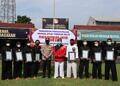 Kapolresta Mojokerto Beri Penghargaan Delapan Atlet Pencak Silat “Piala Kapolda Jatim” 