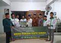Ikhtiar Kemanusiaan, LAZISNU MWC NU sambeng salurkan Donasi Peduli Semeru kepada PCNU Babat
