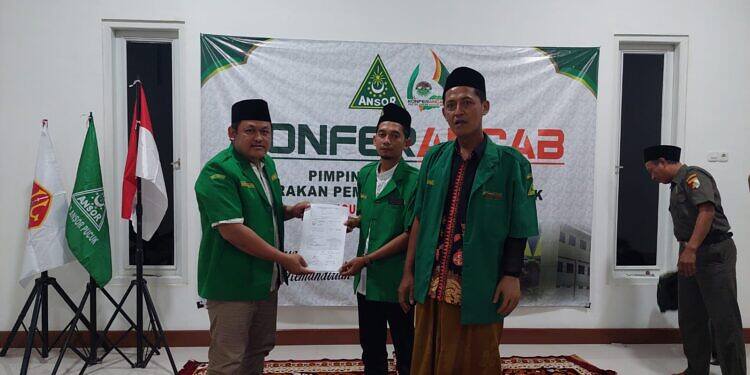 Muhammad Syafiq, SE Terpilih Kembali Sebagai Ketua PAC GP. Ansor Kecamatan Pucuk