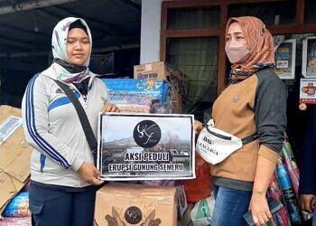 Wujud dan Bentuk Kepedulian Nyata, Untuk Pengungsi Korban Erupsi Gunung Semeru dari KF Berbagi