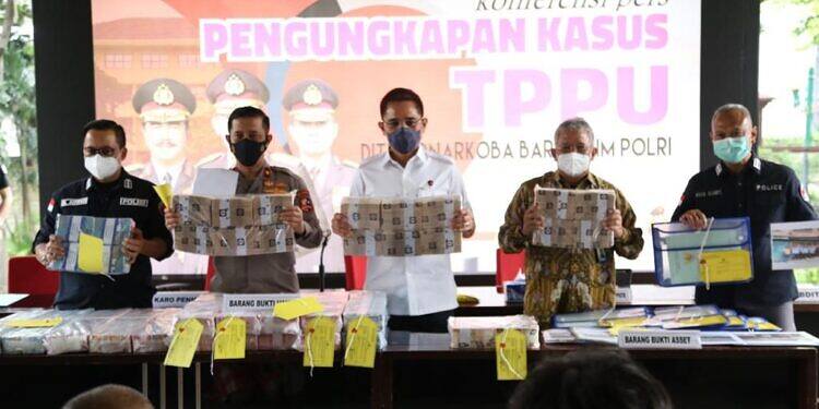 Bareskrim Polri Ungkap 3 Kasus TPPU Hasil Narkotika Berjumlah Rp 338 Miliar