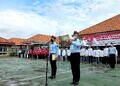 Wujud Komitmen Bela Negara, Lapas Lamongan Lakukan Upacara Bersama Warga Binaan