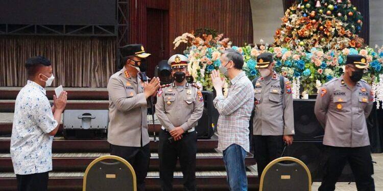 Jelang Natal 2021, Kapolresta Sidoarjo Cek Kesiapan Gereja