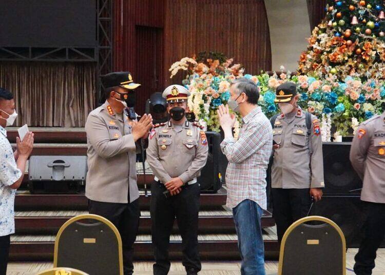 Jelang Natal 2021, Kapolresta Sidoarjo Cek Kesiapan Gereja