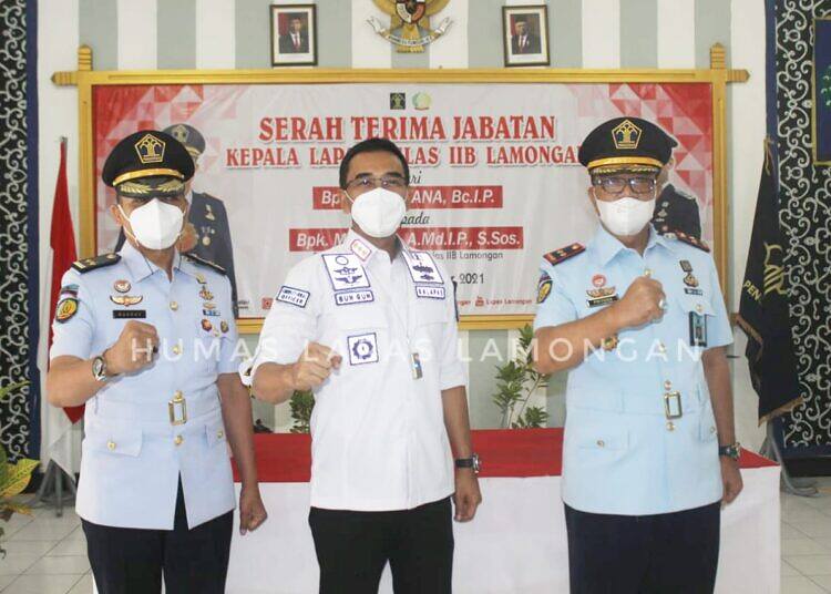 Lanjutkan Estafet, Lapas Lamongan Lakukan Sertijab Kalapas