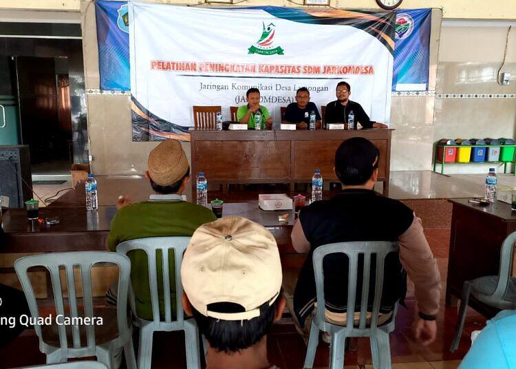 Tegaskan Peran, Jarkomdesa Kabupaten Lamongan Gelar Acara Pelatihan Peningkatan Kapasitas SDM