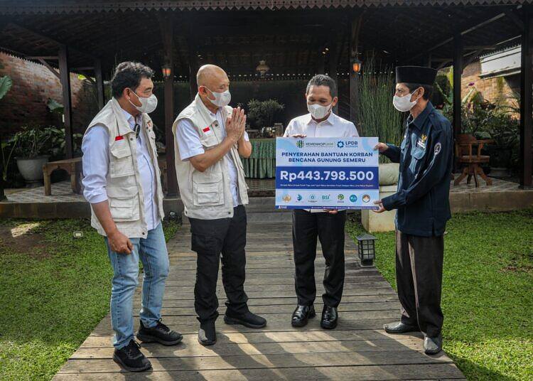 KemenKopUKM Akan Intervensi Kawasan Hunian Baru Korban Erupsi Semeru Menjadi Desa Modern