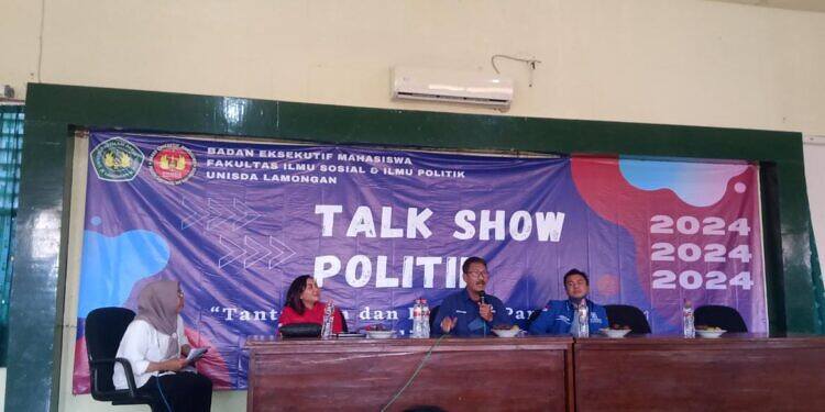 BEM FISIP Unisda Lamongan Gelar Talk Show Politik