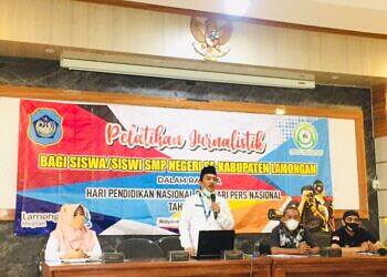 Memperingati HPN 2022, Siswa Siswi SMP Lamongan Antusias Ikuti Pelatihan Jurnalistik Bersama KJL