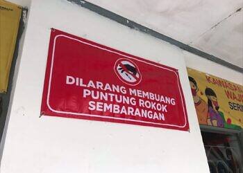 Tingkatkan Kebersihan Lingkungan Lapas Lamongan Sediakan Asbak, Berikut Penuturan Plt. Kalapas