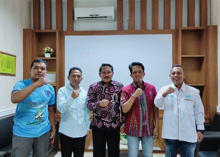 HIPMI Lamongan Audiensi dengan Kepala UPT P3 LLAJ Lamongan tentang Terminal Bus Kekinian