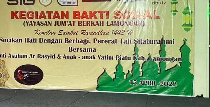 Geram, Acara Sosial Squad Jumat Berkah dipolitisasi Widhi Lamong, Begini Pernyataanya