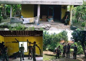 Dandim 0812 Lamongan Tinnjau Renovasi Rumah Warakawuri