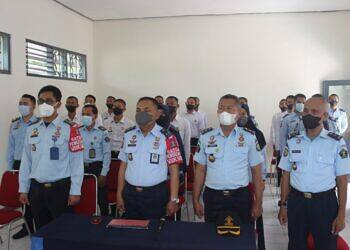 Penyerahan Zakat Fitrah Keluarga Besar Kemenkumham kepada BAZNAS oleh Wamenkumham, Lapas Lamongan Ikuti Secara Virtual