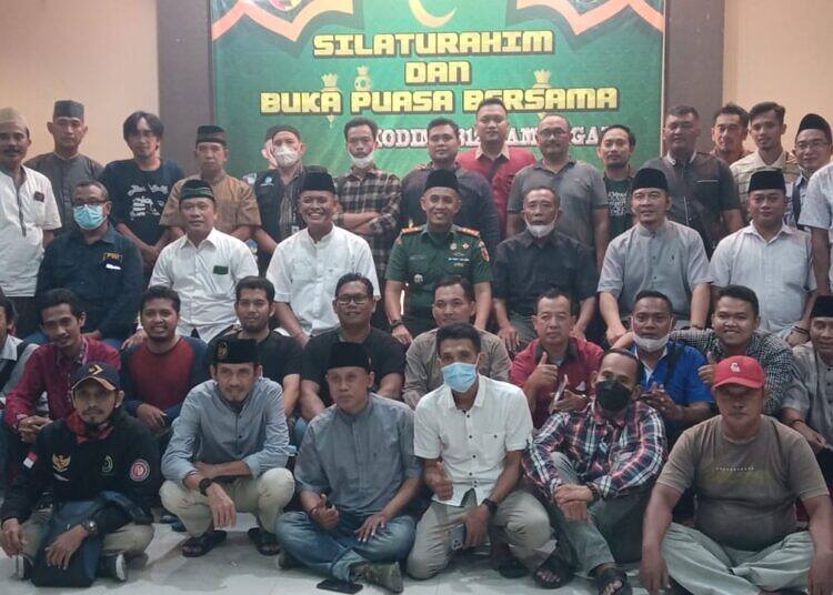 Dandim 0812/Lamongan Gelar Silaturahmi dan Buka Puasa Bersama Wujud Sinergitas bersama insan Media