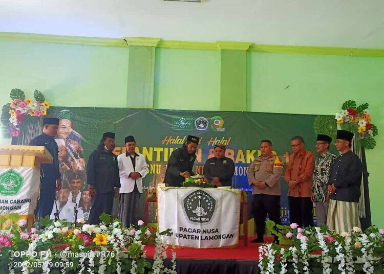 Membangun Solidaritas dan Loyalitas, Gus Nabil Lantik PC Pagar Nusa Lamongan Masa Khidmat 2022-2027