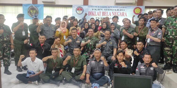 FKBN Bakorda Sidoarjo Gelar Diklat Bela Negara Jatim Batch 1 Tahun 2022