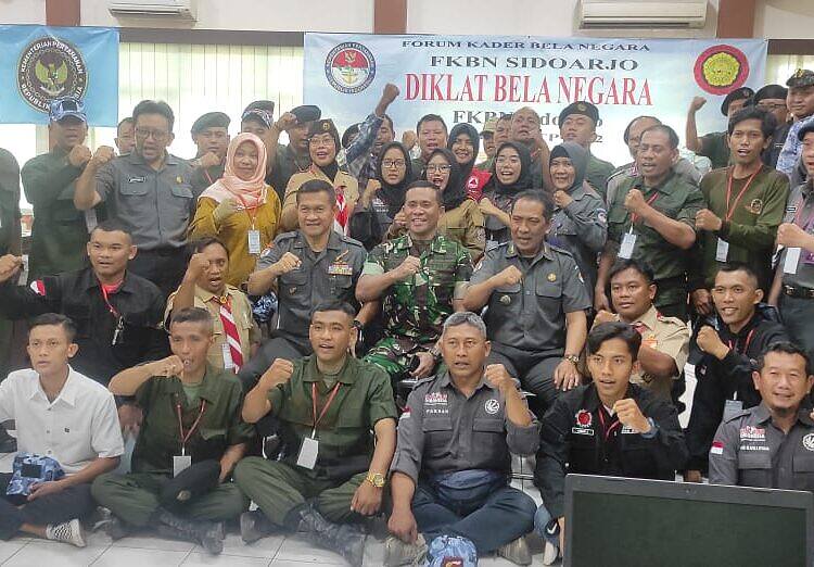 FKBN Bakorda Sidoarjo Gelar Diklat Bela Negara Jatim Batch 1 Tahun 2022