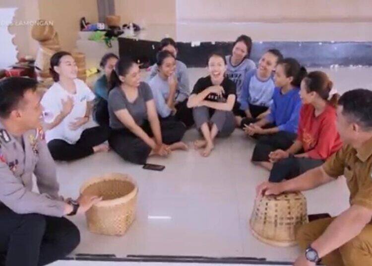 Tim Polres Lamongan Siap Sukseskan Malam Puncak Harmoni Nusantara Polda Jatim 2022